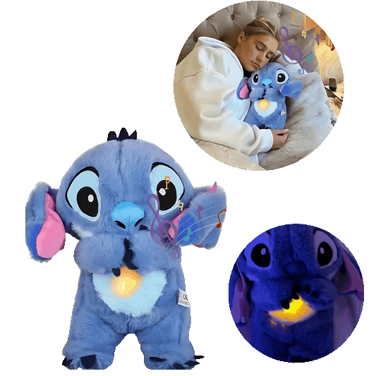 Peluche Stitch Que Respira Antiestrés Edición Limitada