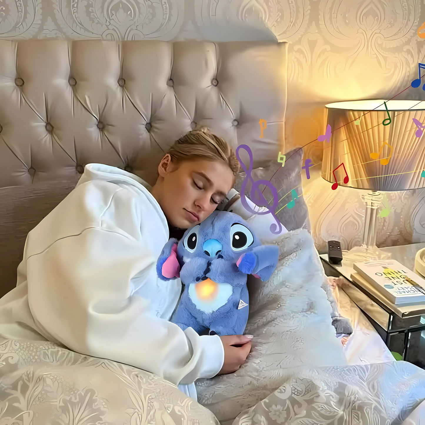 Peluche Stitch Que Respira Antiestrés Edición Limitada